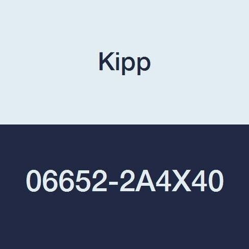 Kipp 06652-2A4X40 Novo·Grip Grey Thermoplastic Wing Grip with 3/8-16" External Thread, Steel Bushing, Inch, 21 mm Diameter, 40 mm Screw Length, Anthracite Grey Cap Color (Pack of 10) in Kuwait