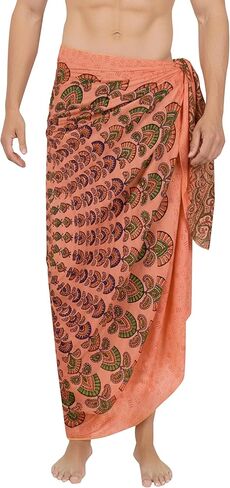 La Leela Men's Sarong Beach Cover Wraps in Saudi Arabia