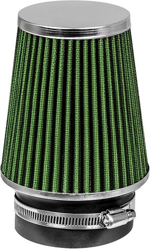 Mortar Aftermarket Auto Air Filter – 3.5 In Flange ID Car Enthusiast Class Universal Cold Air Intake Gulps in More Air for More Engine Power & Passionate Induction Sound, Blue in Saudi Arabia