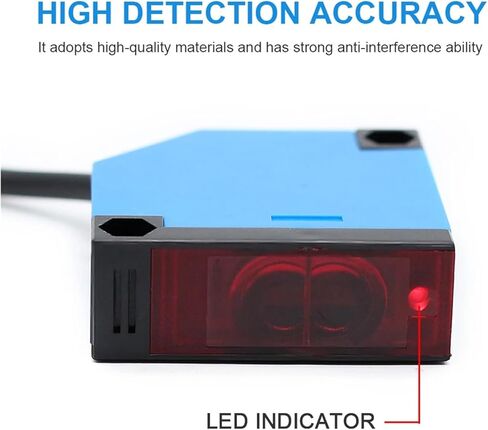 30 سم 50 سم انعكاس منتشر E3JK مستشعر كهروضوئي مفتاح القرب DC AC 5-Wire Relay Output 12-250V NPN/PNP الترانزستور (Ds50-500mm، AC-DC Light-ON) in Kuwait