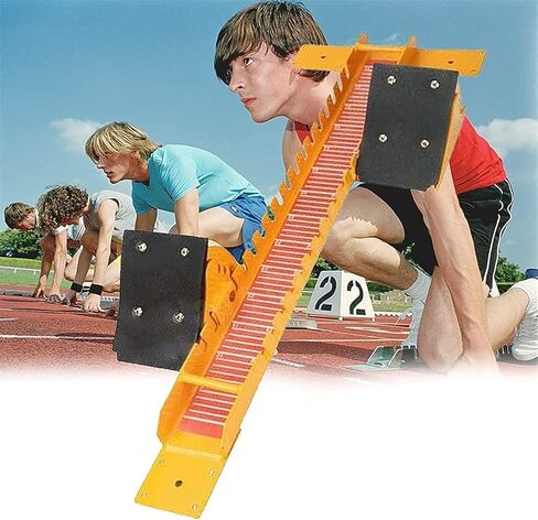 Track & Field Starters,Starting Block, Adjustable Sprinter Running Aid, for Application Plastic Track, Sand in Kuwait
