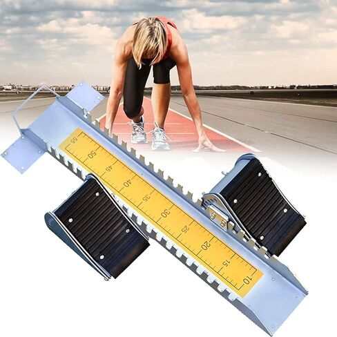 Starting Blocks Athletics, Super Competition Starting Block, Starting Block Easy to Carry, for School Race Students Sport Games and Athletes in Kuwait