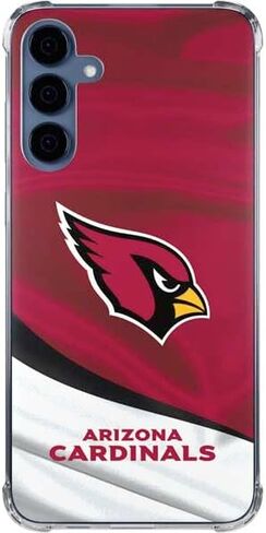 حافظة هاتف Skinit الشفافة متوافقة مع هاتف Galaxy S24 - تصميم مرخص رسميًا من NFL Arizona Cardinals in Saudi Arabia