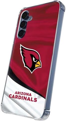 حافظة هاتف Skinit الشفافة متوافقة مع هاتف Galaxy S24 - تصميم مرخص رسميًا من NFL Arizona Cardinals in Saudi Arabia