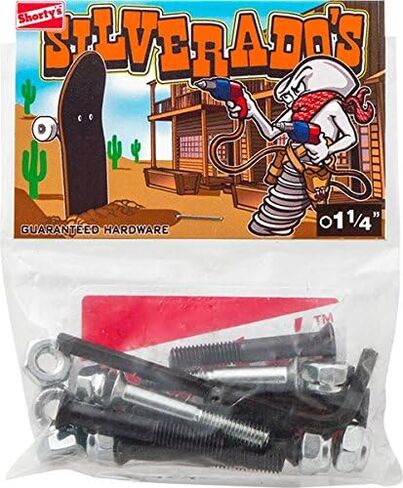 Shorty's SILVERADOS 1-1/4" [ALLEN] SINGLE SET SKATE HARDWARE in Kuwait