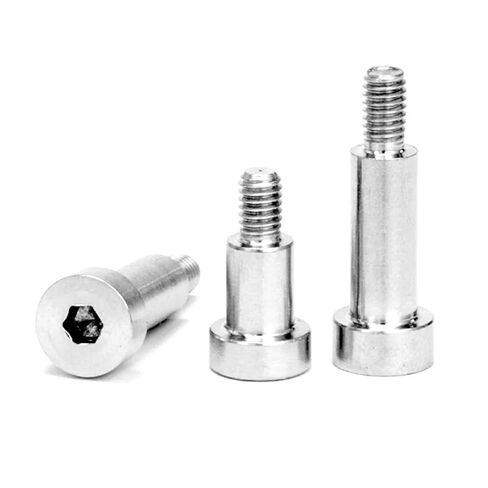 1/10pcs M2 M2.5 M3 M4 M5 M6 M8 M10 M12 304 Stainless Steel Hex Hexagon Socket Cap Allen Head Shoulder Roller Bearing Stuff Screw 1Pc 10-M8 18mm in Saudi Arabia