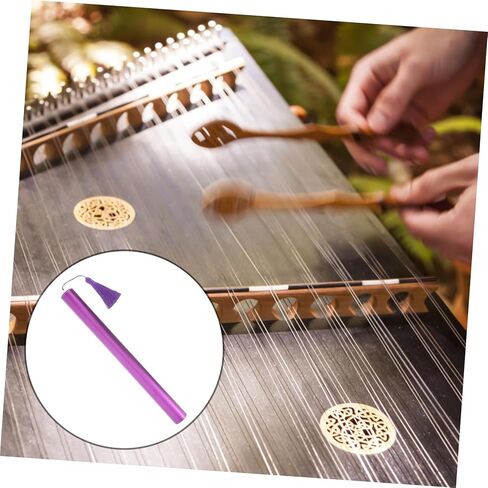 Vaguelly Dulcimer Storage Tube Holder Portable Yangqin Accessory Capacity Pitch Pipe Case for Dulcimer Construction Smooth Edges for Outdoor Use in Saudi Arabia