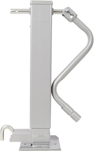 Weld on Trailer Jack, 12,000 Capacity, Sidewind Crank, No Mount Square Jack Tube,26 Inch Travel, Heavy-Duty Square Tube, in Kuwait