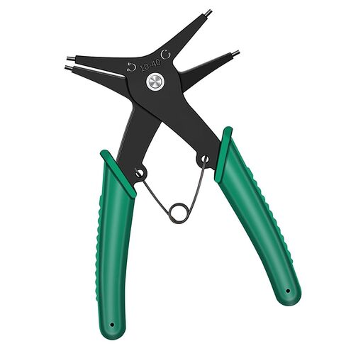 Snap Ring Pliers, 2 in 1 High Carbon Steel Hand Tool with Wide Opening, Small 2mm and Large 24mm Opening, for Repair Maintenance in Saudi Arabia