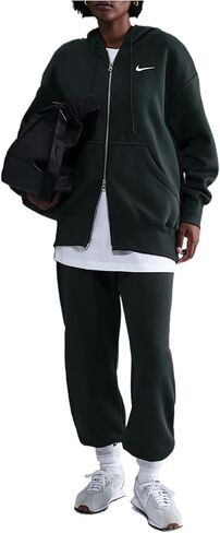 Nike Sportswear Phoenix Fleece Women's Oversized Full-Zip Hoodie (Seaweed/Sail) in Saudi Arabia