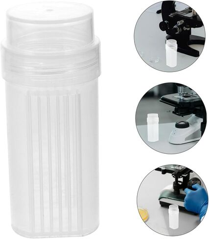 5pcs Coplin Stain Jar Staining Holder for Microscope Slides Lightweight Laboratory Slide Staining for Lab Experiments and Field Use in Saudi Arabia