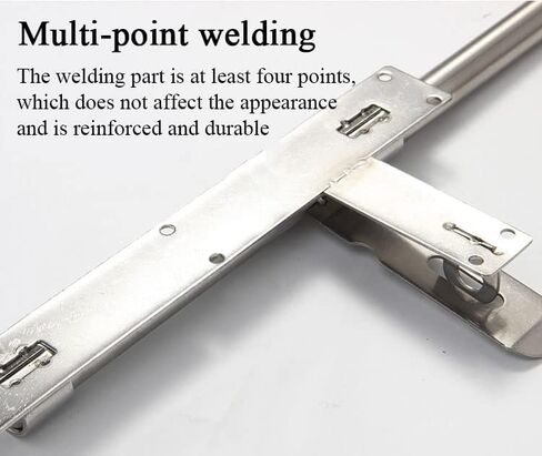 Door Lock,Gate Bolt Stainless,Slide Bolt,Thickened Stainless Steel Slide Barrel Bolt, Heavy Duty Door Slide Latch with Padlock Hole, Door Latch for Doors and Windows in Saudi Arabia