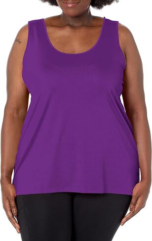 JUST My Size Womens Cooldri Performance Scoopneck Tank Top in Saudi Arabia
