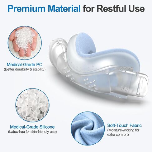 Cushion for Airfit N30i - IBEET Nasal CPAP Mask Cushion Replacement for N30i Nasal Cushion - Stay Put for Leak-Proof Seal, Medium (Blue) in Kuwait