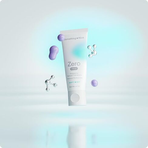 معجون أسنان سمث نايس زيرو برو - معجون أسنان نانو هيدروكسيباتيت 10% خالٍ من الفلورايد مع مصفوفة زيت بيوفيوز، إعادة التمعدن، تبييض وإصلاح المينا للأسنان الحساسة، للبالغين والأطفال، نعناع، ​​4oz in Kuwait