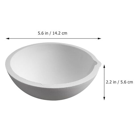 Ceramic Evaporating Dish 50ml Laboratory Round Evaporating Basin Porcelain Container for Scientific Experimentation in Saudi Arabia