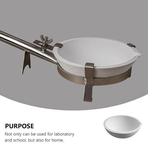 Ceramic Evaporating Dish 50ml Laboratory Round Evaporating Basin Porcelain Container for Scientific Experimentation in Saudi Arabia