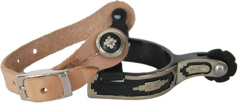 AJ Tack Baby Southwest Show Spurs & Spur Straps Set in Saudi Arabia