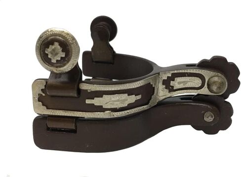 AJ Tack Baby Southwest Show Spurs & Spur Straps Set in Saudi Arabia