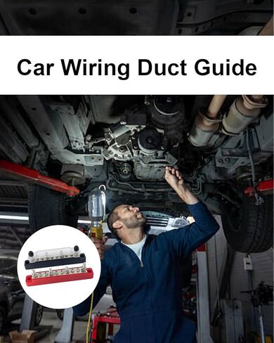 كتلة توزيع الطاقة الطرفية لشريط الحافلة 12 فولت 150 أمبير مع غطاء، كتلة توزيع الطاقة الأرضية المقاومة للهب السلبية 12 فولت-48 فولت للقوارب البحرية RV الشمسية والسيارات - قطعتان in Kuwait