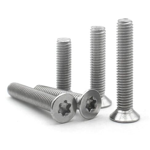 M1.6 M2 3/4/5/6-20MM 304 Stainless Steel Torx Countersunk Flat Head Screw Bolt Length=3-55mm 50Pcs(8mm,M2 (50pcs)) in Saudi Arabia