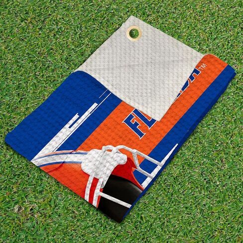منشفة الجولف Northwest NCAA Florida Gators، نسيج وافل من الألياف الدقيقة مرخص رسميًا، ماص مقاس 16 × 25 بوصة، ملحق تنظيف النادي، تصميم مضيء in Saudi Arabia