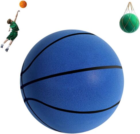 Silent Basketball Size 3/4/5/6/7, Hush Handle Foam Training Ball, Wear-Resistant & Slip-Resistant, Rapid Rebound Without Deformation, for Various Indoor Activities in Saudi Arabia