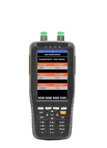 SHYSKY TM70B-OV1 PON Optical Power Meter with 1mw VFL and Optical Power Meter for EPON GPON xPON OLT-ONU 1310/1490/1550nm, 3 in 1 PON Tester for PON Network Construction and Maintenance in Kuwait