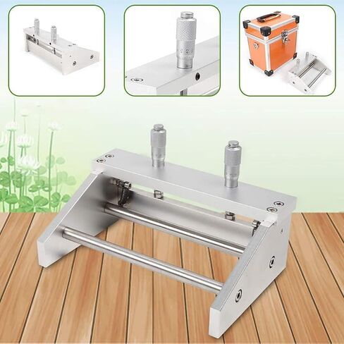 أداة طلاء قضيب الفيلم القابلة للتعديل، جهاز تحضير الفيلم الرطب بالميكرومتر، الدقة 150 مم، جهاز تحضير الفيلم الرطب لتحضير الفولاذ in Kuwait