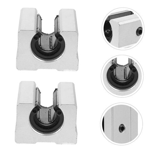 LIFKOME 2pcs Linear Rail Slide Blocks Linear Rail Bearing Blocks Aluminum Alloy in Saudi Arabia