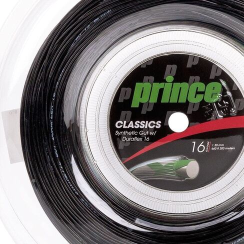 Prince SynGut Duraflex 16/1.30 660 Reel Black in Kuwait