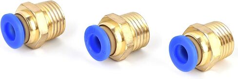 Pneumatic Male Connector Durable Quick Fittings Adapter for Pipe and Tools, 25Pcs G1/4 for Workshops in Saudi Arabia