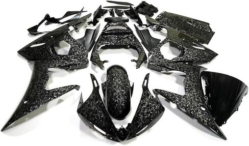 NT FAIRING Glossy Black Injection Mold Fairing Fit for Yamaha YZF 2003-2005 R6 & 2006-2009 R6S New Painted Kit ABS Plastic Motorcycle Bodywork Aftermarket in Saudi Arabia