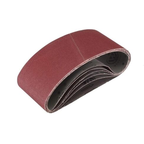 Carbide Sanding Belts, 12pcs 915x100mm Sanding Belts Set Red Aluminum Oxide Abrasive Metal Angle Grinder(400#) in Saudi Arabia