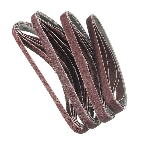 Carbide Sanding Belts, 50PCS Grinder Accessories 457 * 13mm Abrasive Sanding Belts Coarse to Fine Grinding Belt(80#) in Saudi Arabia