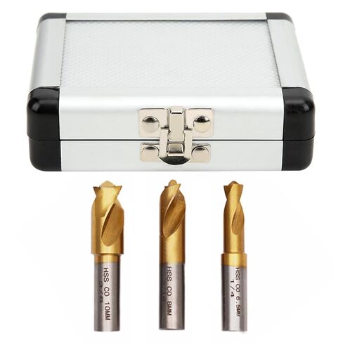 Dioche 1/4 Inch Cobalt Cutter Kit for Effortless Spot Weld Removal - 1/4in, 5/16in, 3/8in - Perfect for Metalworking & Automotive Repairs in Saudi Arabia