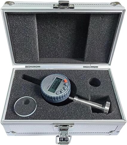 مقياس ملف تعريف محمول، جهاز اختبار خشونة السطح الرقمي، نطاق القياس 0-6.5 مم، الدقة 1 ميكرومتر، عملية سهلة، لقياس محيط السطح والحفر. in Kuwait