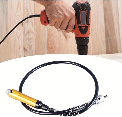 1PCS Flexible Shaft Rotary Tool Attachment with 0.3-6.5mm Chuck Handheld Electric Drills in Saudi Arabia