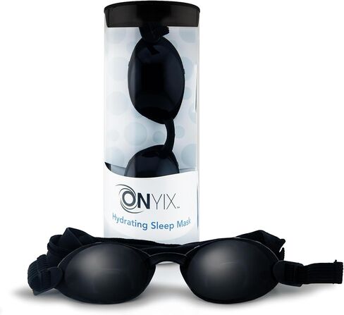 قناع النوم المرطب من السيليكون من Onyix لتخفيف جفاف العين أثناء الليل، وليس مقاس واحد يناسب الجميع in Kuwait
