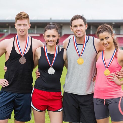 15Pcs Medals for Awards, Gold, Silver and Bronze Medals, 1st, 2nd, 3rd Award Medal for Competitions, Party, Sports Events and Celebration Souvenir in Kuwait