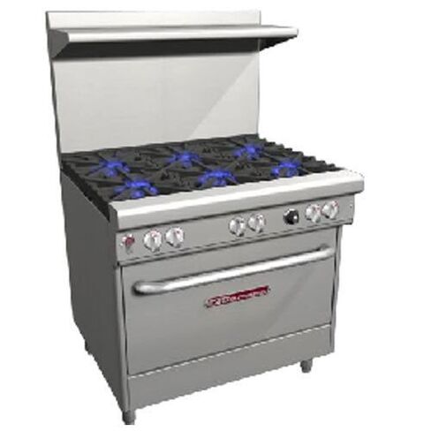 Southbend 4363D Range, 36" Wide, 6 Star Saute Burners (33,000 Btu), with Standar in Saudi Arabia