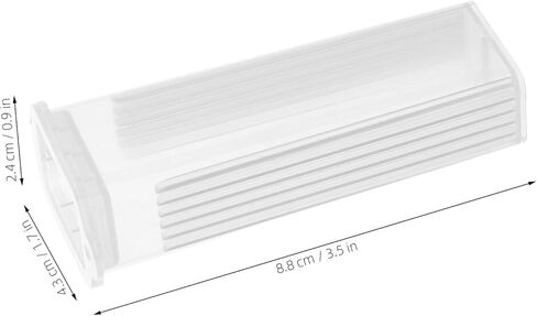 GANAZONO 50pcs Laboratory Slide Staining Jar Set with 5-slot High Transparency Plastic Slide Rack Narrow Opening Drain Container and Staining in Saudi Arabia