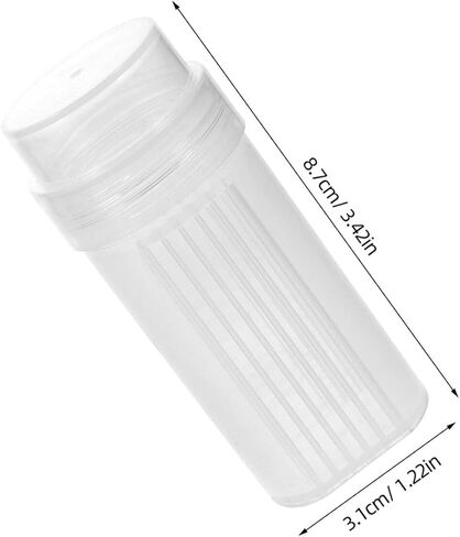 UPKOCH 6pcs High Transparency Plastic Microscope Slide Staining Rack with Lid 5-slide Capacity Laboratory Coplin Staining Jar for Professional Lab and Storage in Saudi Arabia