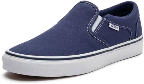 حذاء Asher سهل الارتداء للرجال من Vans | حذاء رياضي مريح للمشي والموضة والارتداء اليومي، لون بني فحمي منقوش، 11 in Kuwait