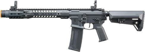 Lancer التكتيكية Gen 3 SLR SD AEG 13 بوصة بندقية Airsoft يمكن التحكم بها يسارًا/يمينًا مع واقي يد SLR مرخص (يشمل البطارية والشاحن) in Kuwait