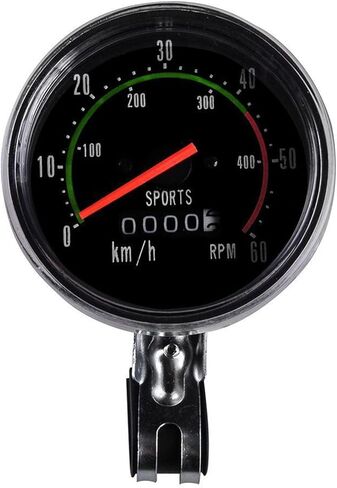 Alomejor Accurate Cycle Mechanical Odometer Exquisite Round Appearance Design for Enhancing Cyclist Appearance Suitable for 26 28 29 27.5 Inch Cycle Premium Construction in Saudi Arabia