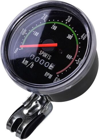 Alomejor Accurate Cycle Mechanical Odometer Exquisite Round Appearance Design for Enhancing Cyclist Appearance Suitable for 26 28 29 27.5 Inch Cycle Premium Construction in Saudi Arabia