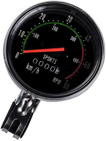 Alomejor Accurate Cycle Mechanical Odometer Exquisite Round Appearance Design for Enhancing Cyclist Appearance Suitable for 26 28 29 27.5 Inch Cycle Premium Construction in Saudi Arabia