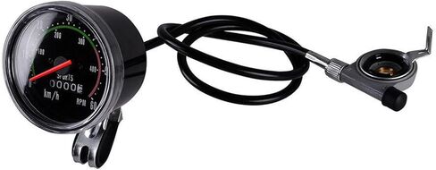 Alomejor Accurate Cycle Mechanical Odometer Exquisite Round Appearance Design for Enhancing Cyclist Appearance Suitable for 26 28 29 27.5 Inch Cycle Premium Construction in Saudi Arabia