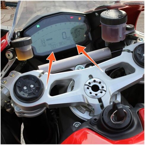 Motorcycle Odometer Digital Motorcycle Instrument Cover Speed Meter Case Odometer Gauge Tachometer Housing for 899 959 1299 1199 for Panigale 1198 848 in Kuwait